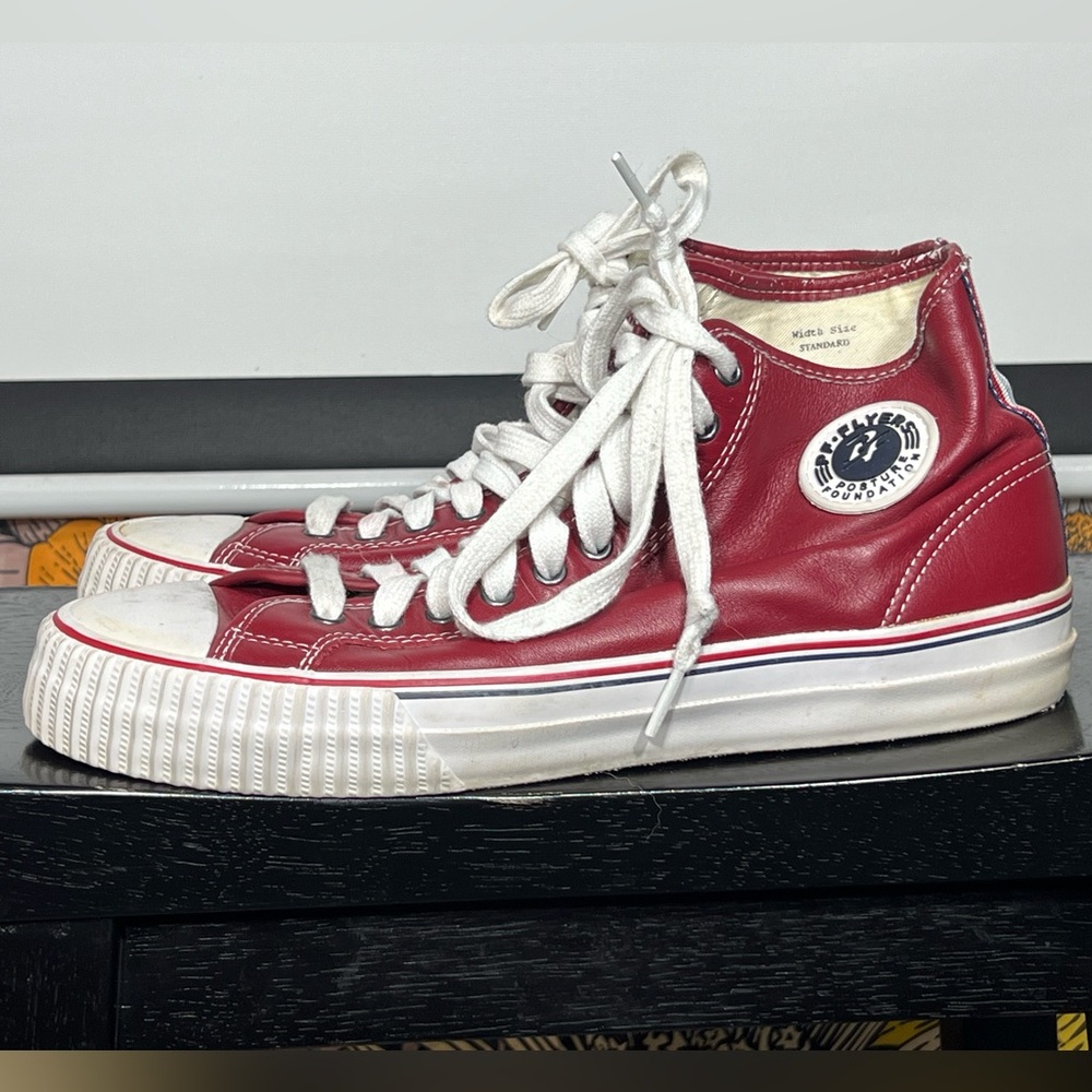 PF Flyers Center Hi Leather Archival Reissue Hi-Top Sneakers